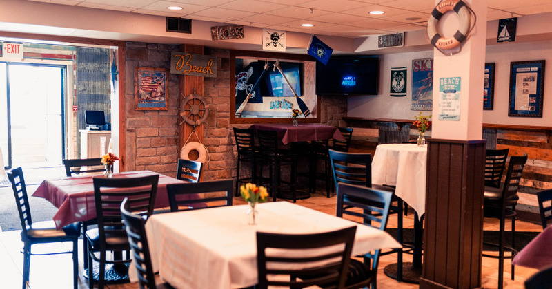 Tables ready for guests