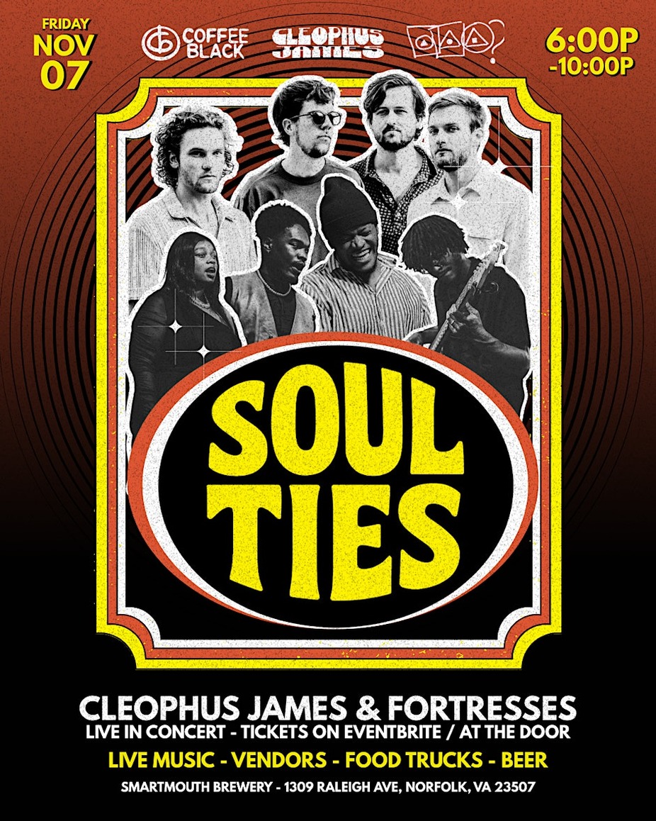 SOUL TIES: Cleophus James & Fortresses LIVE event photo