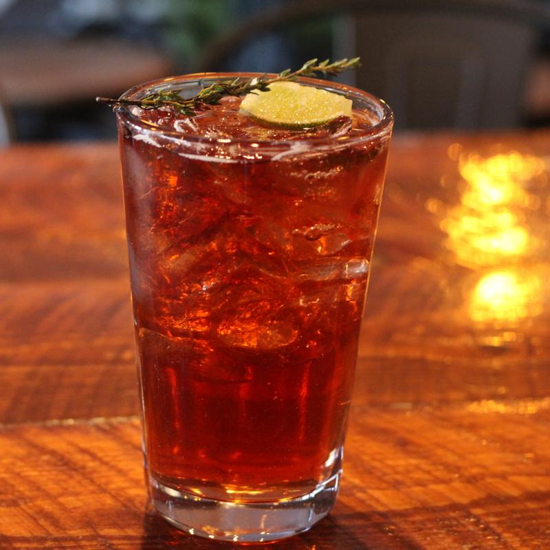 Blueberry & Thyme Gin Fizz photo