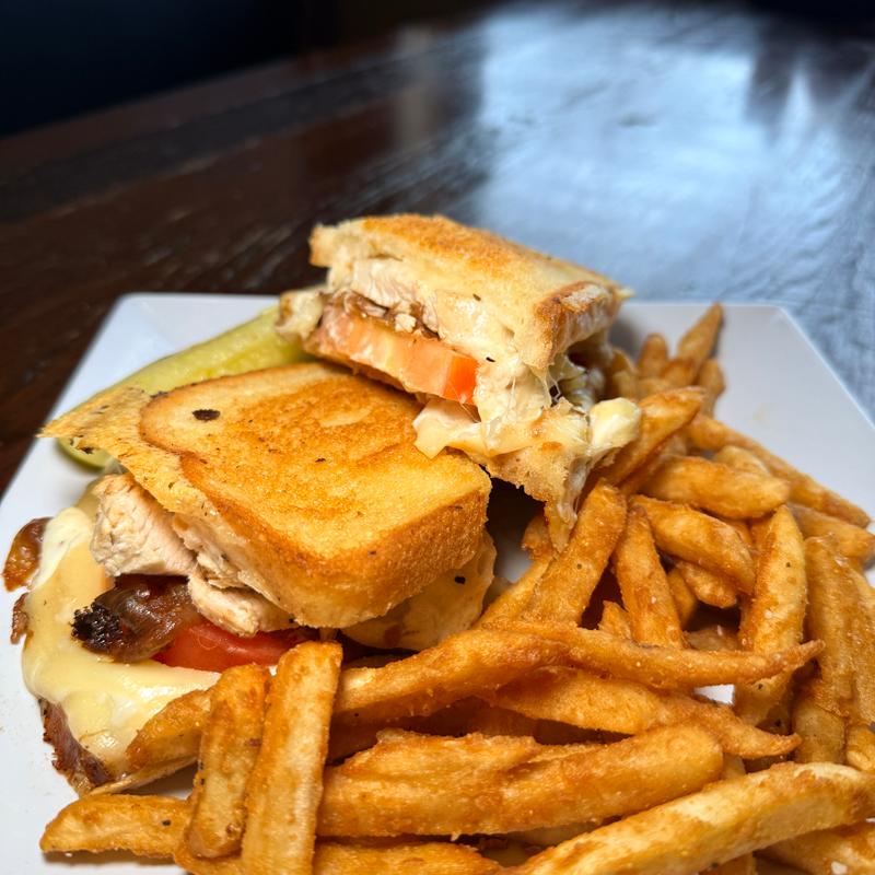 Chicken and Swiss Panini photo