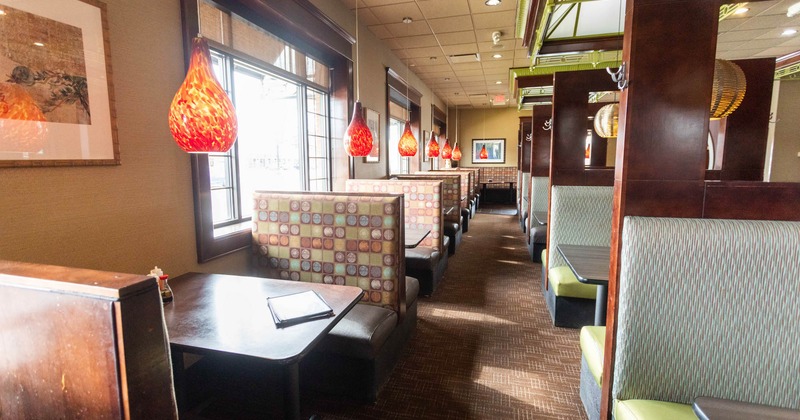 Interior, dining area