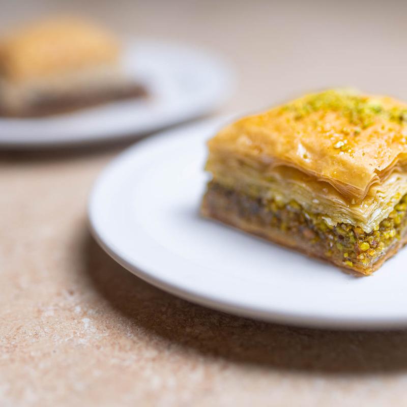 menu item 15 of 15, Pistachio Baklava