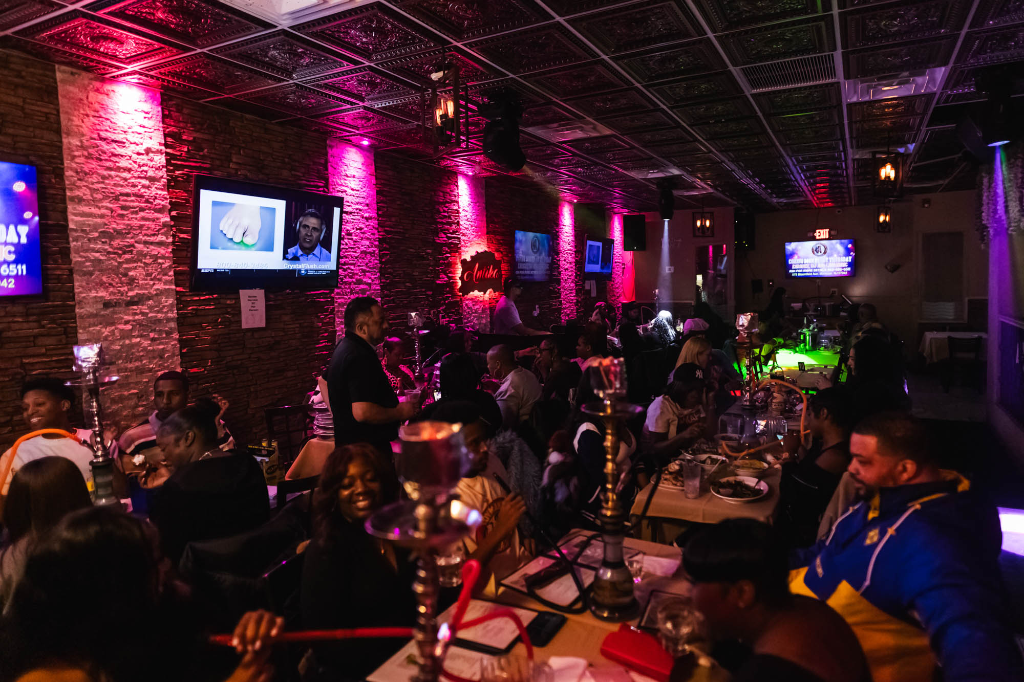 Interior, dining area