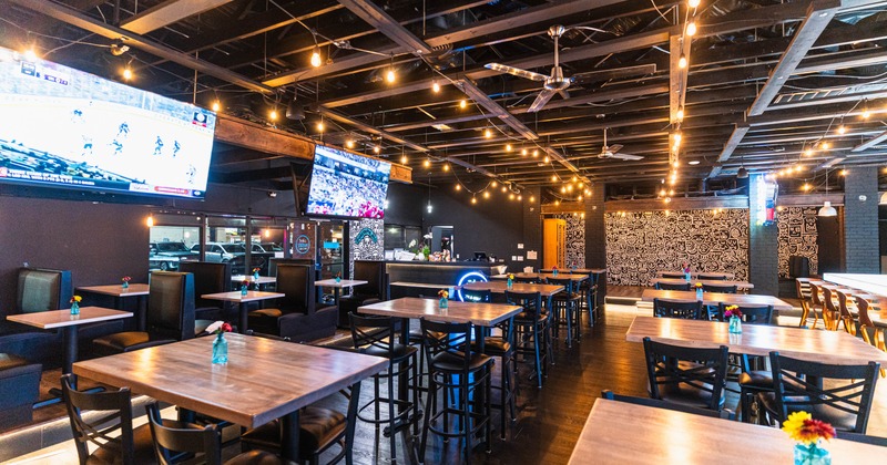 Tables ready for guests