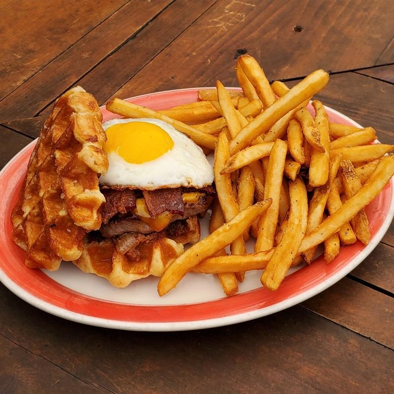 WAFFLE BURGER photo