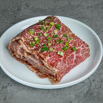 Seasoned Kalbi Prime Rib.