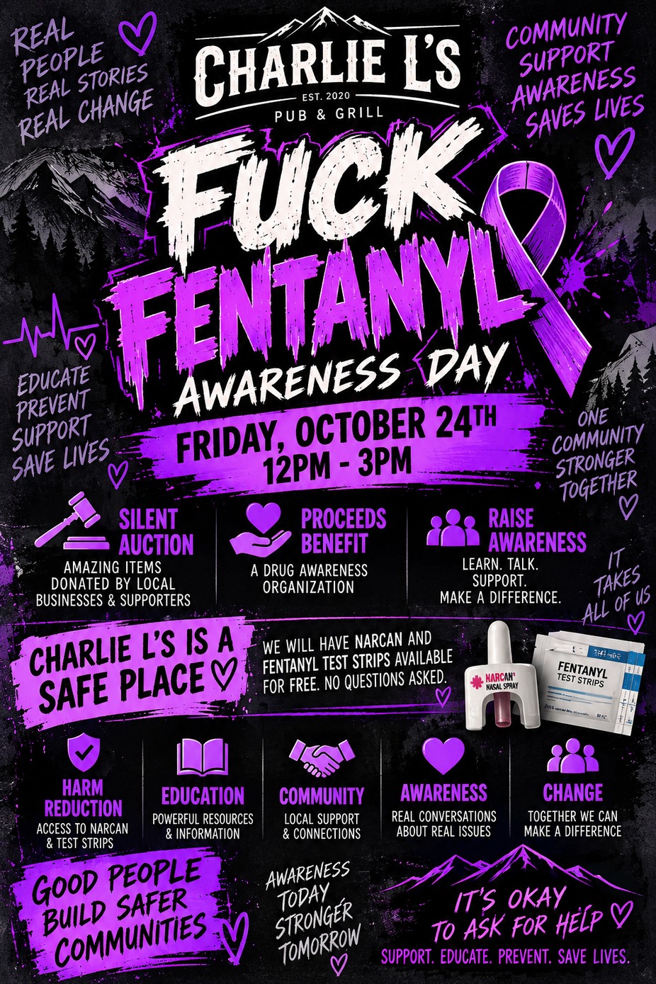 Fuck Fentanyl Fundraiser event photo