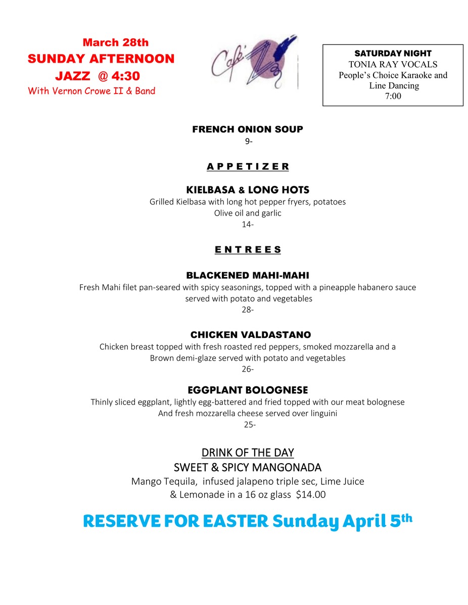 Event calendar flyer 1