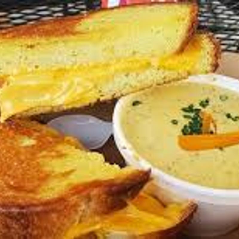 Bowl Of Daily Soup & Grilled Cheese photo