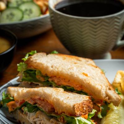 Sandwiches and other meals.