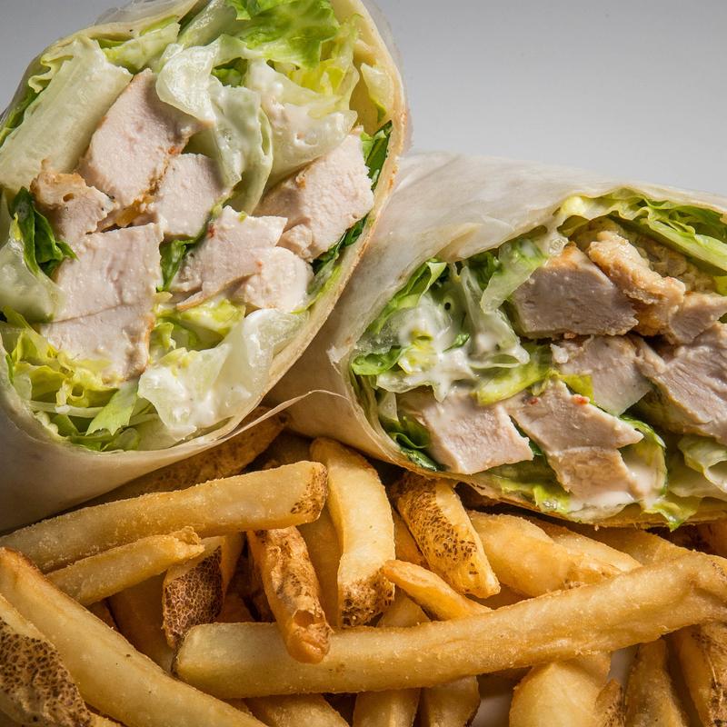 menu item 22 of 42, Grilled Chicken Caesar Wrap