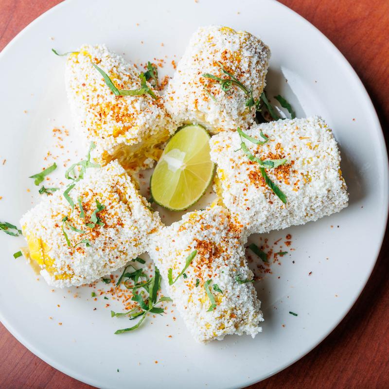 menu item 1 of 8, Mexican Street Corn
