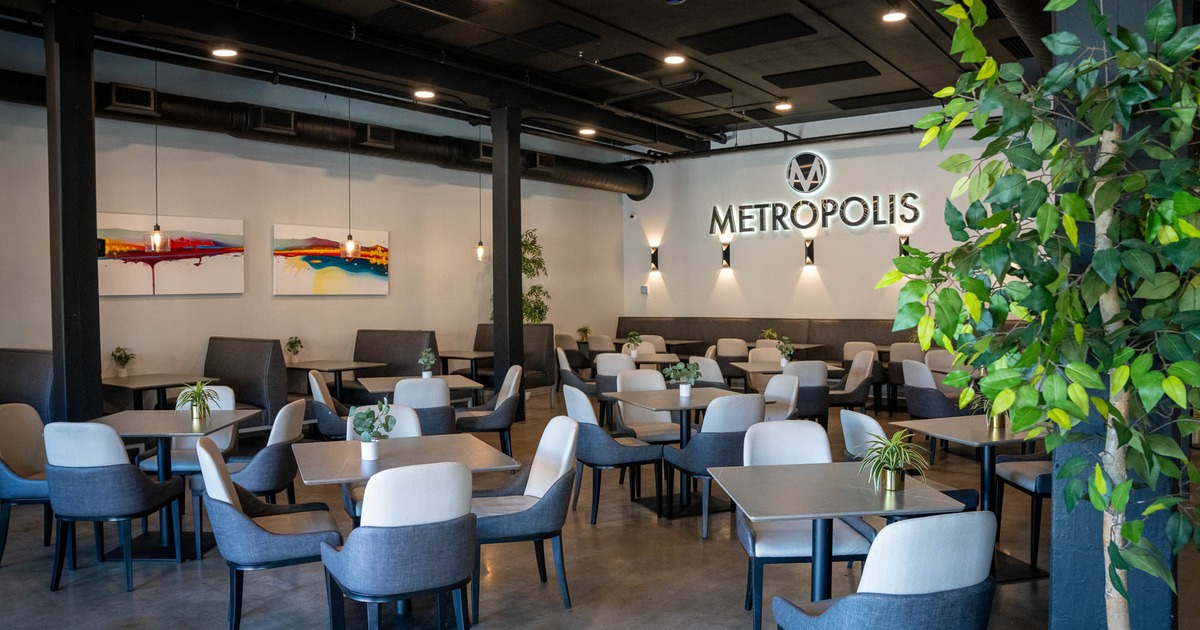 Interior seating area