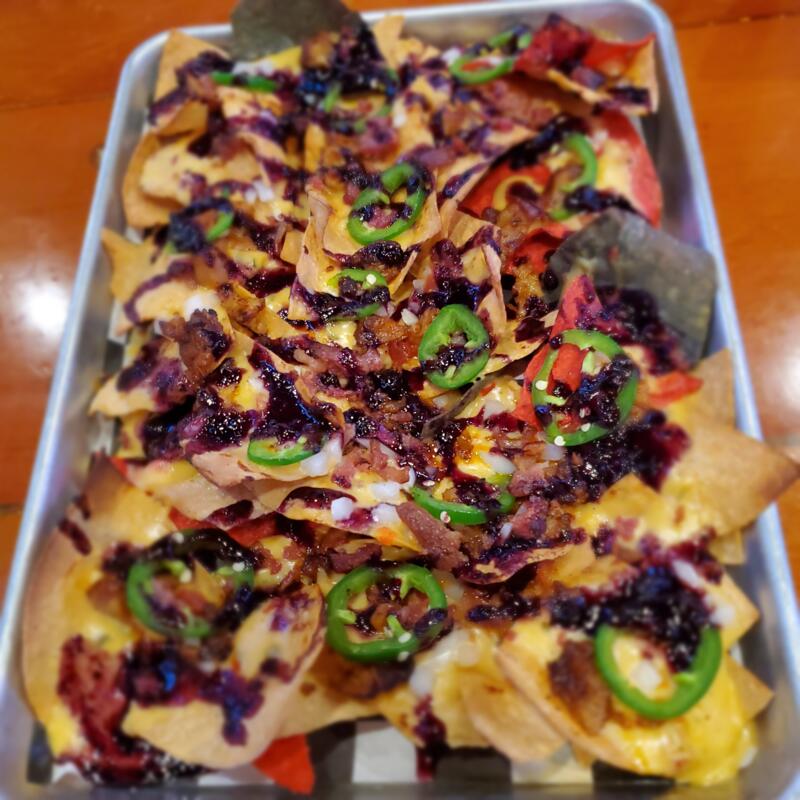 Overloaded Pork Belly Nachos photo
