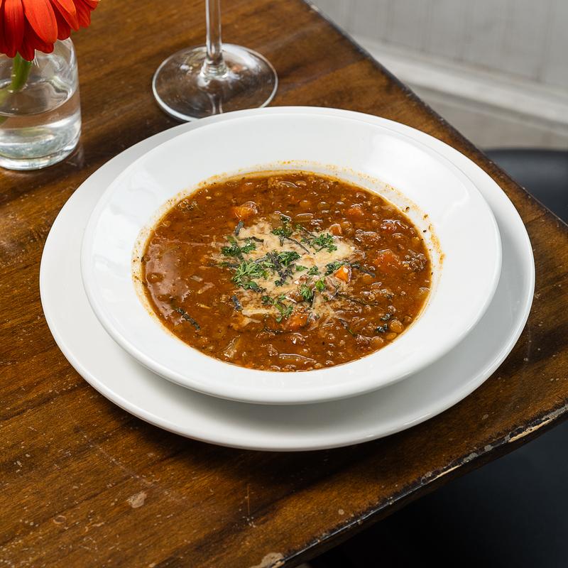 Zuppa di Salsiccia e Lenticchie photo