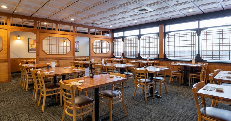Interior, dining area