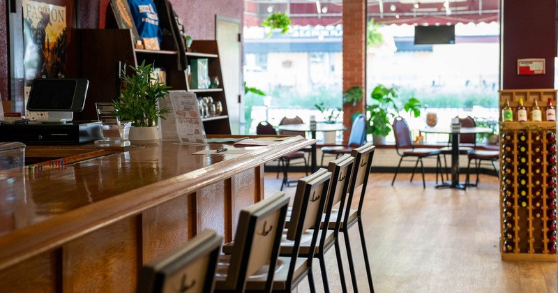 Interior, bar area