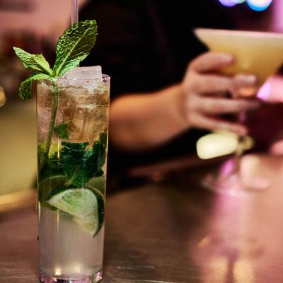 Mojito cocktail.