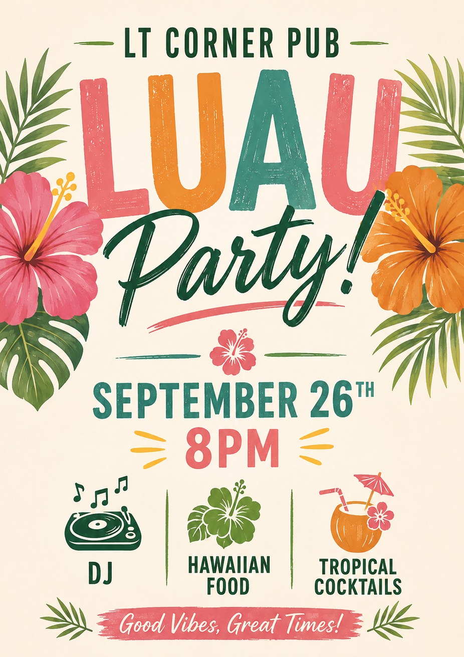 LUAU PARTY + DJ XPIDER event photo
