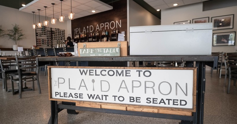 Interior, welcome desk