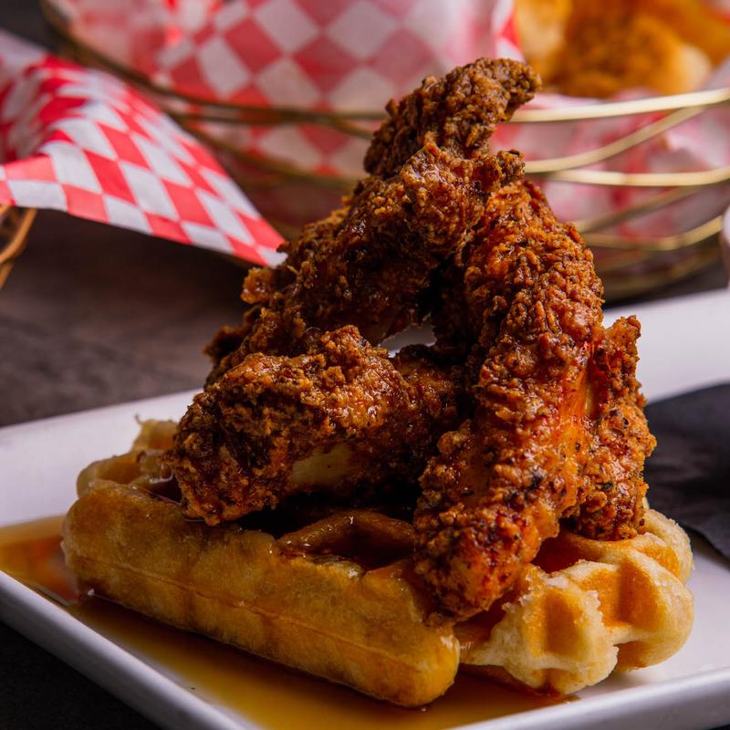 Chicken & Belgian Waffles photo