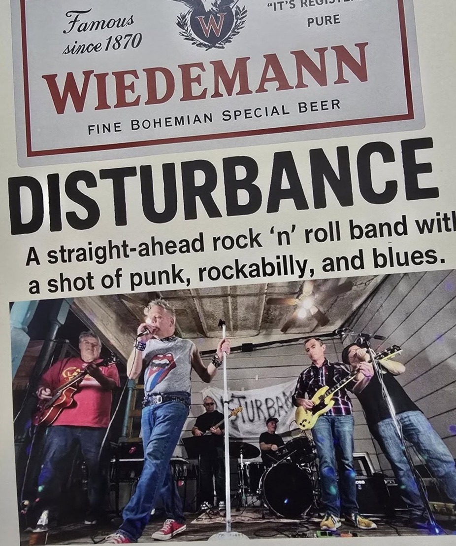 Live Music by DISTURBANCE event photo