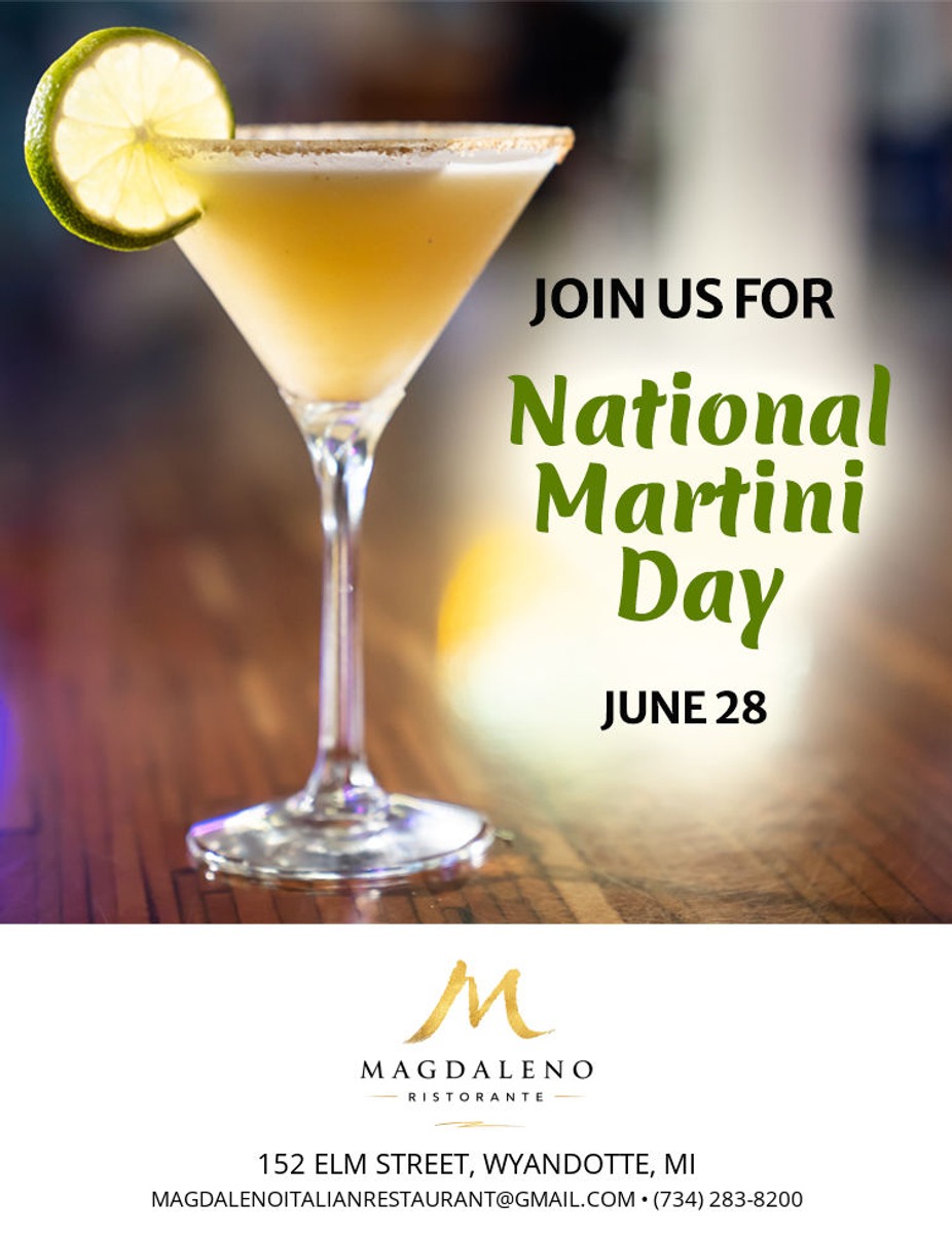 National Martini Day event photo