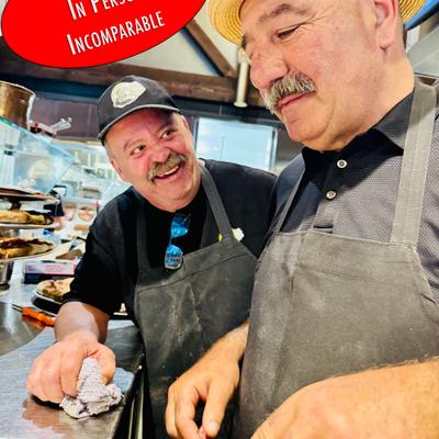 Chef Mario and Agostino.