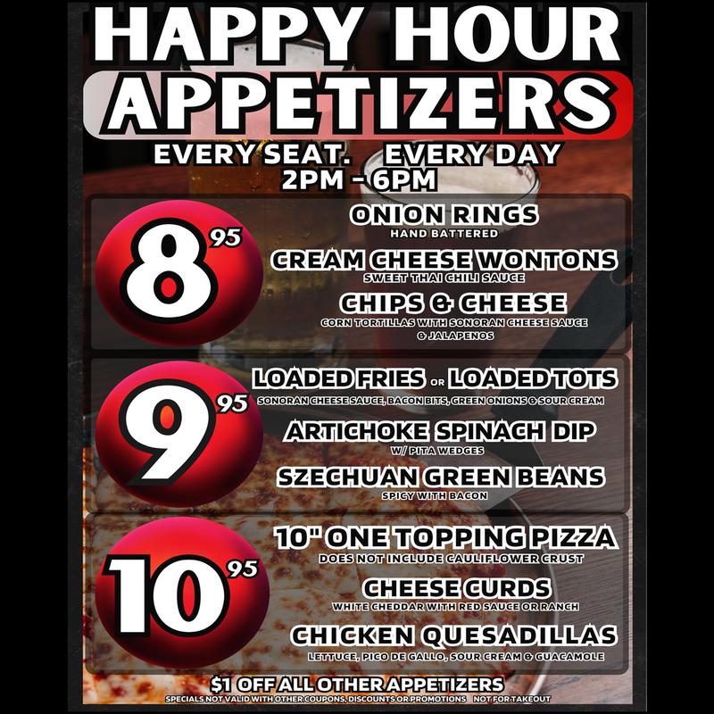 HAPPY HOUR APPETIZERS photo