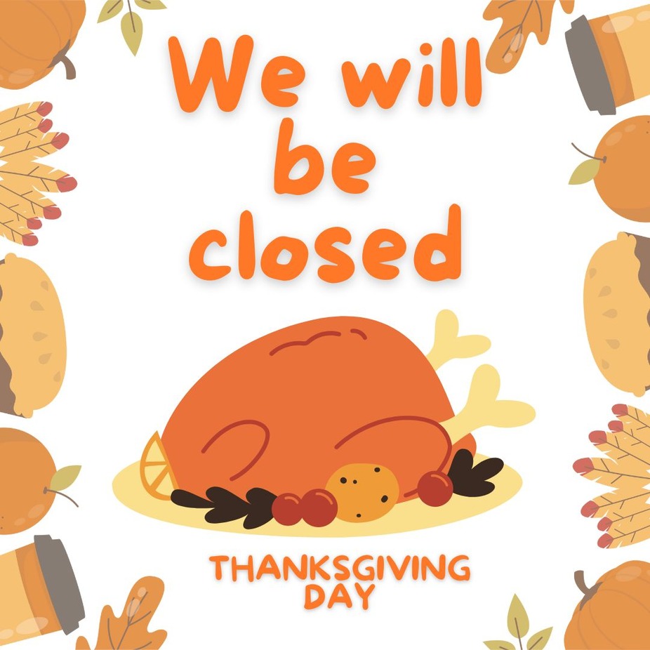 Closed Thanksgiving Day event photo