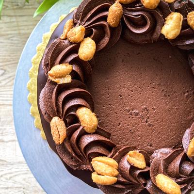 Chocolate Peanut Butter Cake