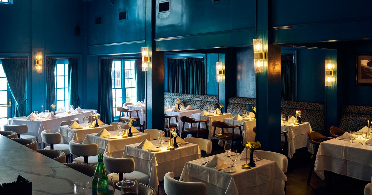 Interior, main dining area