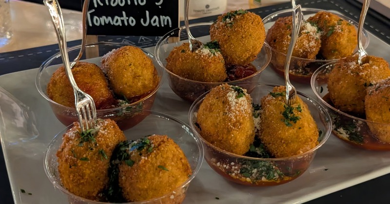 Tables ready for guests