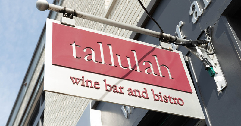 Exterior, restaurant sign