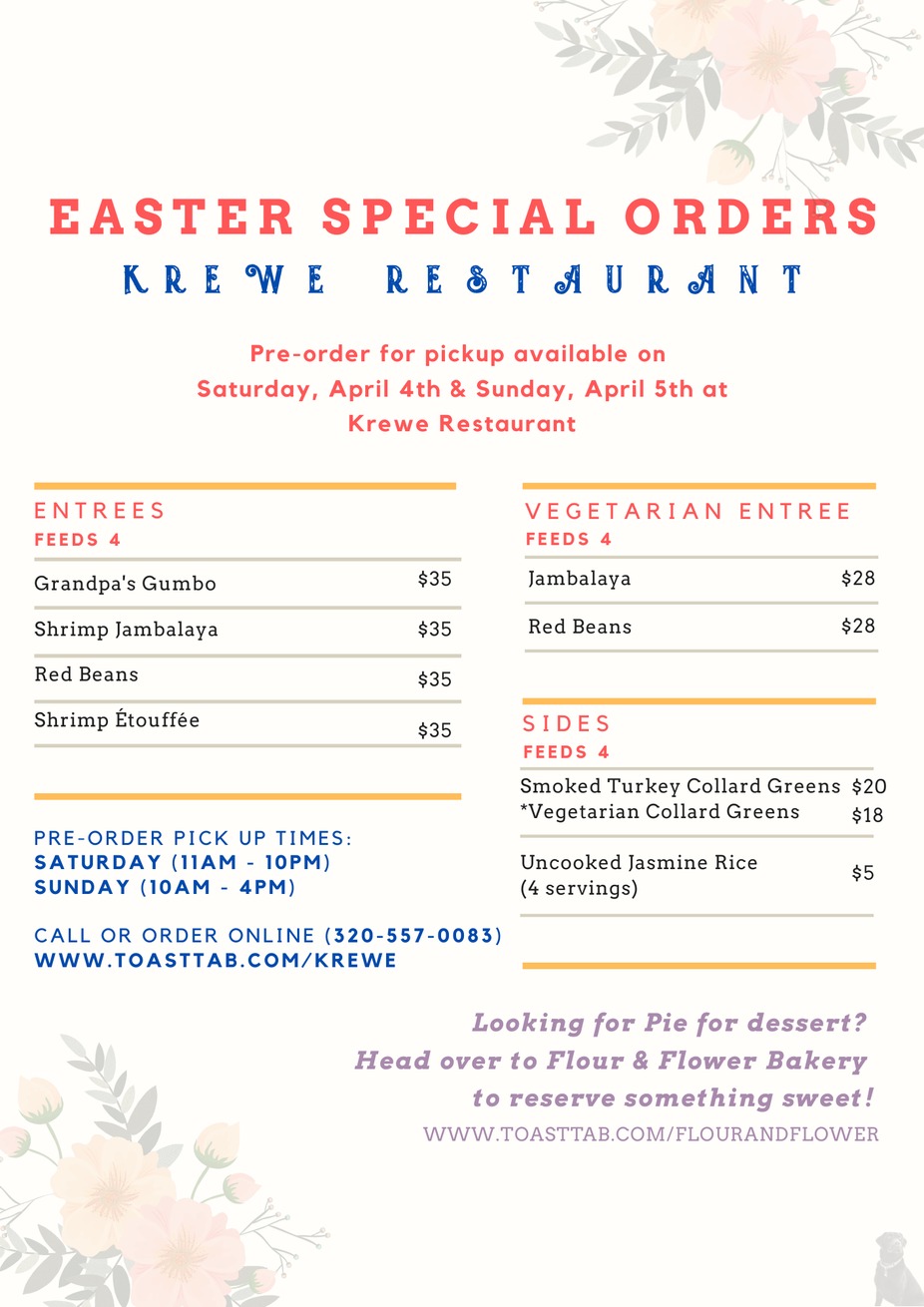 Easter Pre-Order Meals event photo