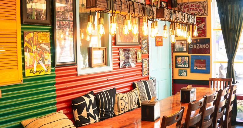 Interior, dining area