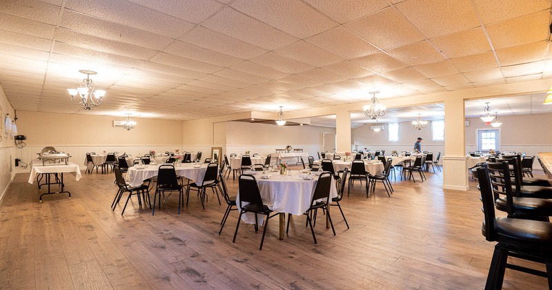 Restaurant dining area