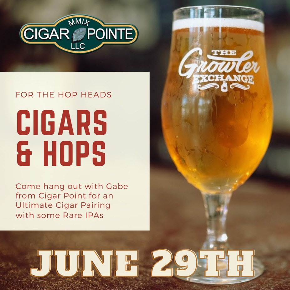 Cigars & Hops. event photo