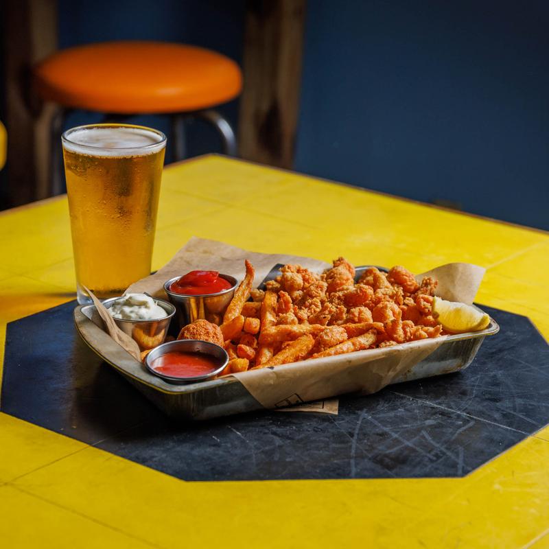 Fried Crawfish Tails Plate photo