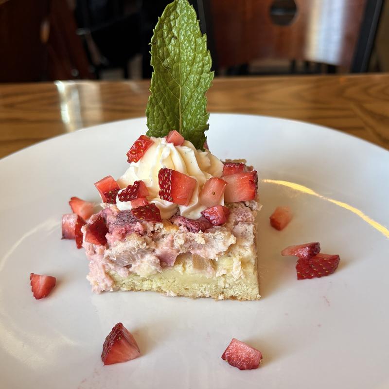 Strawberry Rhubarb Custard photo