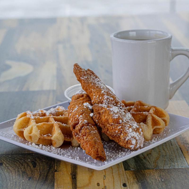 CHICKEN & WAFFLES photo