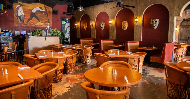 Interior, seating area
