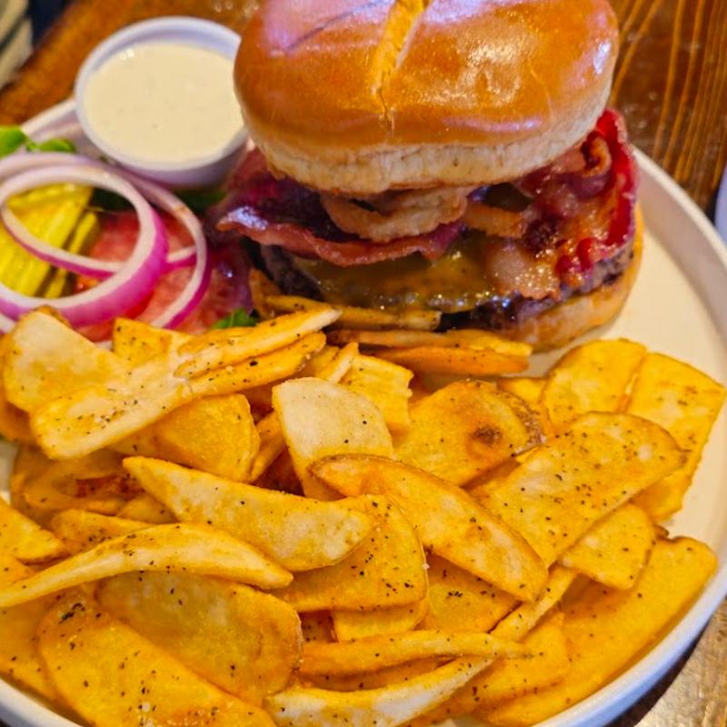 HOT HONEY & BACON BURGER photo