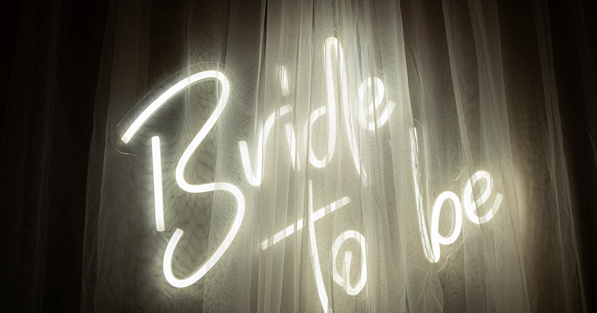 Bride to Be Neon sign