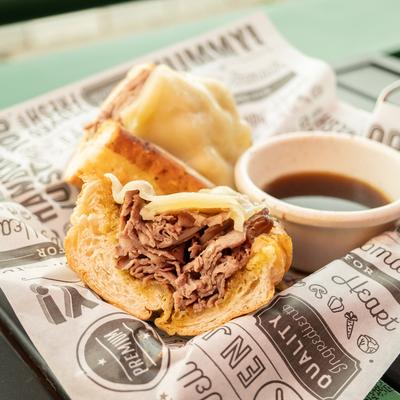 French Dip sandwich.