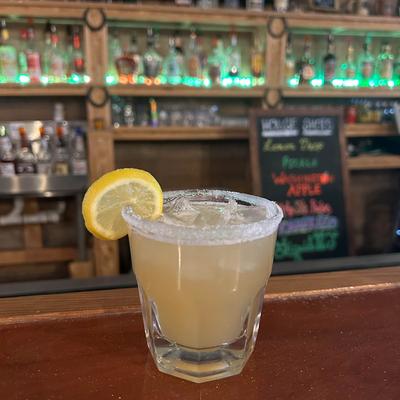 Margarita cocktail on the rocks.