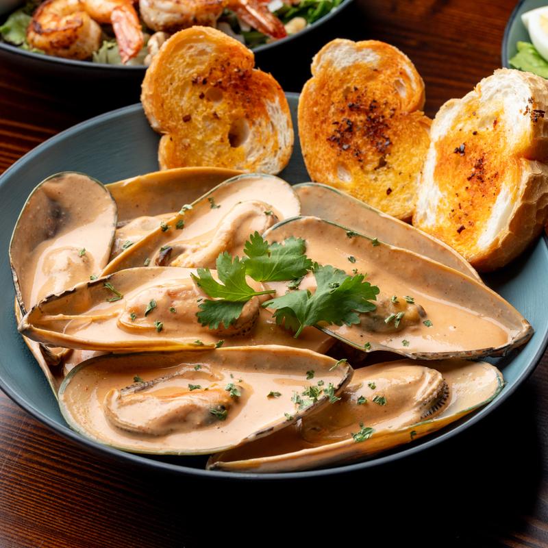 Miso Sake Mussels / Clams photo