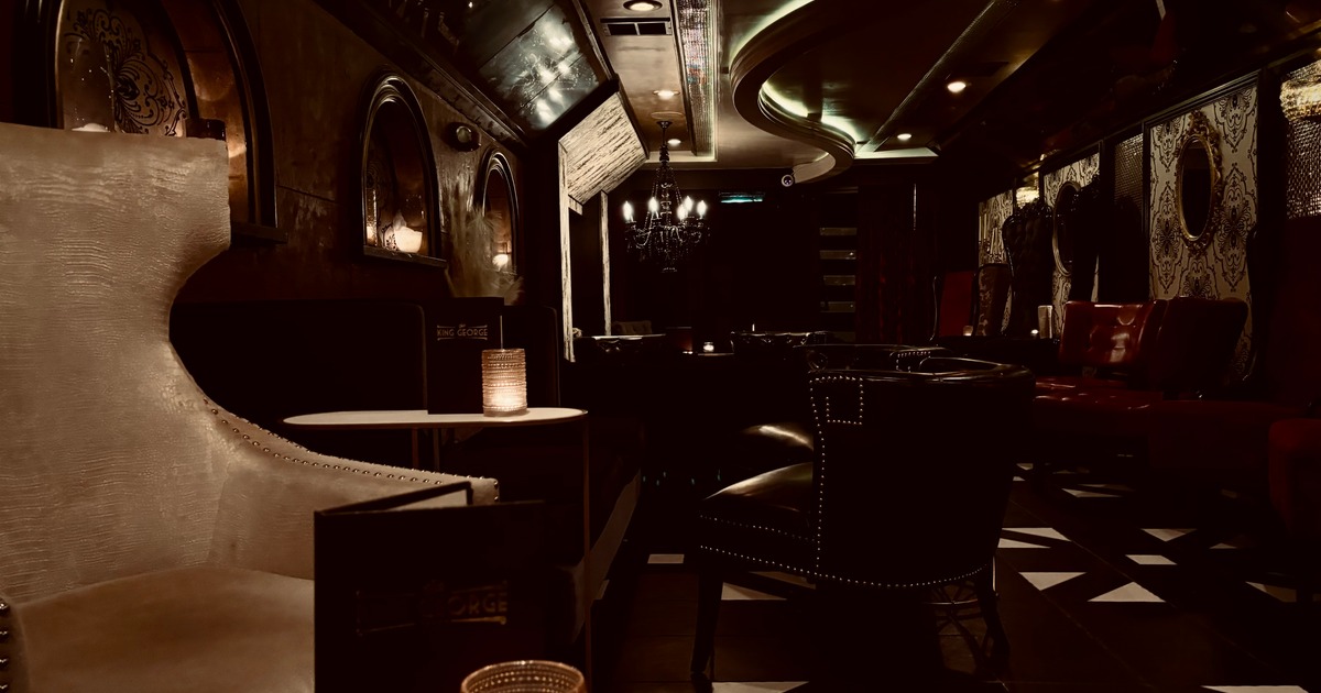 Leather seats and tables