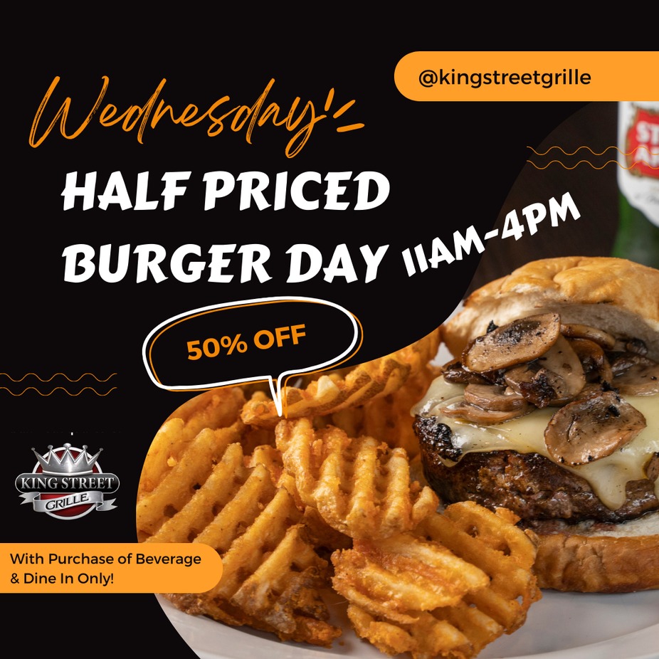 Half Price Burger Wednesday event photo