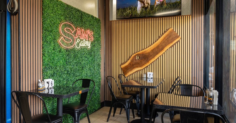 Interior, seating area